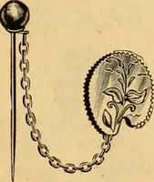 An illustration from 13th annual illustrated catalog, 1889 ... containing illustrations and prices of a few leading and staple styles of diamonds, watches, jewelry, silverware, clocks, canes, umbrellas, opera glasses, gold spectacles, eye glasses, etc. (1889)