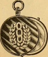 An illustration from 13th annual illustrated catalog, 1889 ... containing illustrations and prices of a few leading and staple styles of diamonds, watches, jewelry, silverware, clocks, canes, umbrellas, opera glasses, gold spectacles, eye glasses, etc. (1889)