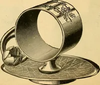 Picture 99 of 1332 from 13th annual illustrated catalog, 1889 ... containing illustrations and prices of a few leading and staple styles of diamonds, watches, jewelry, silverware, clocks, canes, umbrellas, opera glasses, gold spectacles, eye glasses, etc. (1889), leaf 61