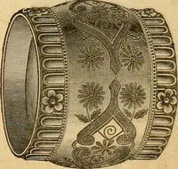 Picture 112 of 1332 from 13th annual illustrated catalog, 1889 ... containing illustrations and prices of a few leading and staple styles of diamonds, watches, jewelry, silverware, clocks, canes, umbrellas, opera glasses, gold spectacles, eye glasses, etc. (1889), leaf 64