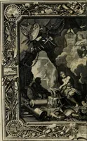 An illustration from Tapisseries du Roy, ou sont representez les quatre elemens et les quatre saisons : avec les devises qui les accompagnent et leur explication. Königliche französische Tapezereyen ... (1687)