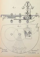 An illustration from Collection of United States patents granted to Thomas A. Edison, 1869-1884 (1869)