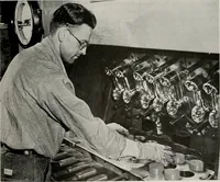 An illustration from Bell telephone magazine (1922)