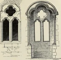 An illustration from An introduction to the study of Gothic architecture (1877)