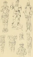 An illustration from An inquiry concerning the invention of printing : in which the systems of Meerman, Heinecken, Santander, and Koning are reviewed : including also notices of the early use of wood-engraving in Europe, the block-books, etc. (1863)