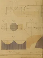 An illustration from The practical draughtsman's book of industrial design, and machinist's and engineer's drawing companion: forming a complete course of mechanical, engineering, and architectural drawing. (1857)