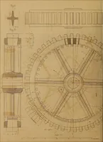 An illustration from The practical draughtsman's book of industrial design, and machinist's and engineer's drawing companion: forming a complete course of mechanical, engineering, and architectural drawing. (1857)
