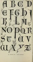 An illustration from Alphabets old and new, for the use of craftsmen : with an introductory essay on Art in the alphabet (1898)
