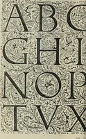 An illustration from Alphabets old and new, for the use of craftsmen : with an introductory essay on Art in the alphabet (1898)