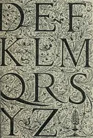 An illustration from Alphabets old and new, for the use of craftsmen : with an introductory essay on Art in the alphabet (1898)