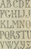 Picture 90 of 165 from Alphabets old and new, for the use of craftsmen : with an introductory essay on Art in the alphabet (1898), leaf 145