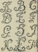 An illustration from Alphabets old and new, for the use of craftsmen : with an introductory essay on Art in the alphabet (1898)