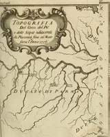An illustration from Nuova raccolta d'autori, che trattano del moto dell'acque (1766)