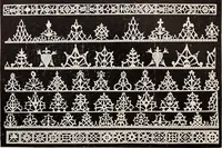 An illustration from A history of hand-made lace : dealing with the origin of lace, the growth of the great lace centres, the mode of manufacture, the methods of distinguishing and the care of various kinds of lace (1900)