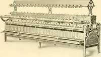 An illustration from Cyclopedia of textile work : a general reference library on cotton, woollen and worsted yarn manufacture, weaving, designing, chemistry and dyeing, finishing, knitting, and allied subjects (1907)