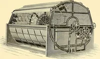 An illustration from Cyclopedia of textile work : a general reference library on cotton, woollen and worsted yarn manufacture, weaving, designing, chemistry and dyeing, finishing, knitting, and allied subjects (1907)