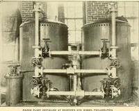 An illustration from Cyclopedia of textile work : a general reference library on cotton, woollen and worsted yarn manufacture, weaving, designing, chemistry and dyeing, finishing, knitting, and allied subjects (1907)