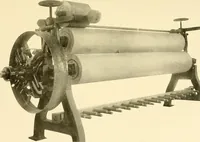 An illustration from Cyclopedia of textile work : a general reference library on cotton, woollen and worsted yarn manufacture, weaving, designing, chemistry and dyeing, finishing, knitting, and allied subjects (1907)