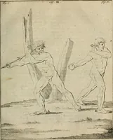 An illustration from Des vortreflichen Florentinischen Mahlers Lionardo da Vinci höchst-nützlicher Tractat von der Mahlerey : aus dem Italiänischen und Frantzöischen in das Teutsche übersetzet : auch nach dem Original mit vielen Kupfern und saubern Holtzschnitten versehen : und mit beygefügten Leben des Auctoris zum Druck befördert (1747)
