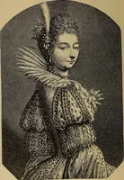 Picture 31 of 216 from Dentelles et guipures : anciennes et modernes, imitations ou copies. Varieté des genres et des points. 52 portraits documentaires, 249 échantillons de dentelles, collerettes, fraises, manchettes, rabats, etc. (1904), leaf 62