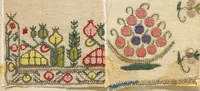 Picture 4 of 86 from [Embroidery sample book] (1800), leaf 7