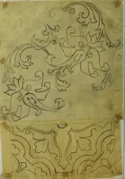 An illustration from (Design tracings (1875)