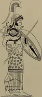 An illustration from Embroidery and lace: their manufacture and history from the remotest antiquity to the present day. A handbook for amateurs, collectors and general readers (1888)