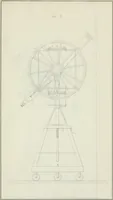 An illustration from A manual of spherical and practical astronomy, embracing the general problems of spherical astronomy, the special applications to nautical astronomy, and the theory and use of fixed and portable astronomical instruments, with an appendix on the method of least squares (1891)
