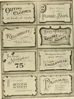An illustration from Fairchild's rapid letterer and show-card maker, commercial alphabet construction with brush or pen (1910)