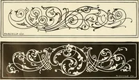 An illustration from Fairchild's rapid letterer and show-card maker, commercial alphabet construction with brush or pen (1910)
