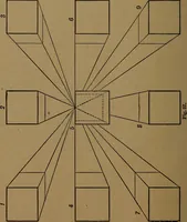 An illustration from Perspective and geometrical drawing adapted to the use of candidates for second and third-class teachers' certificates (1887)