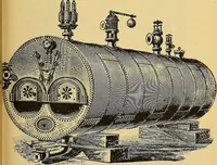 An illustration from Cotton weaving: its development, principles, and practice (1895)
