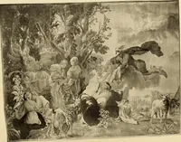 Picture 281 of 482 from Decorative textiles; an illustrated book on coverings for furniture, walls and floors, including damasks, brocades and velvets, tapestries, laces, embroideries, chintzes, cretonnes, drapery and furniture trimmings, wall papers, carpets and rugs, tooled and illuminated leathers (1918), leaf 263