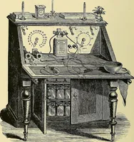 An illustration from A manual of practical medical electricity : the Röntgen rays and Finsen light (1902)