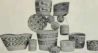An illustration from How to make baskets (1911)