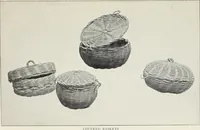 An illustration from How to make baskets (1911)