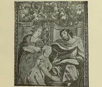 An illustration from Tapisseries, broderies et dentelles; recueil de modeles anciens et modernes (1890)