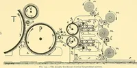An illustration from Textile raw materials and their conversion into yarns : (the study of the raw materials and the technology of the spinning process) a text-book for textile, trade and higher technical schools, as also for self-instruction ; based upon the ordinary syllabus and curriculum of the Imperial and Royal Austrian weaving schools (1901)