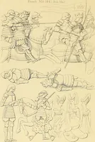 An illustration from An inquiry concerning the invention of printing : in which the systems of Meerman, Heinecken, Santander, and Koning are reviewed : including also notices of the early use of wood-engraving in Europe, the block-books, etc. (1863)