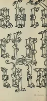 An illustration from Alphabets old and new, for the use of craftsmen : with an introductory essay on Art in the alphabet (1898)