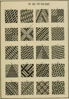An illustration from Revised edition of Textile design book. A practical composition for the construction of new designs (1898)