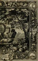 An illustration from Tapisseries du Roy, ou sont representez les quatre elemens et les quatre saisons : avec les devises qui les accompagnent et leur explication. Königliche französische Tapezereyen ... (1687)