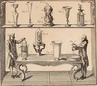 An illustration from Description et usage d'un cabinet de physique expérimentale (1775)