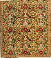 Picture 18 of 482 from Decorative textiles; an illustrated book on coverings for furniture, walls and floors, including damasks, brocades and velvets, tapestries, laces, embroideries, chintzes, cretonnes, drapery and furniture trimmings, wall papers, carpets and rugs, tooled and illuminated leathers (1918), leaf 46