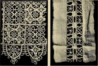 Picture 138 of 482 from Decorative textiles; an illustrated book on coverings for furniture, walls and floors, including damasks, brocades and velvets, tapestries, laces, embroideries, chintzes, cretonnes, drapery and furniture trimmings, wall papers, carpets and rugs, tooled and illuminated leathers (1918), leaf 125