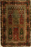 Picture 251 of 482 from Decorative textiles; an illustrated book on coverings for furniture, walls and floors, including damasks, brocades and velvets, tapestries, laces, embroideries, chintzes, cretonnes, drapery and furniture trimmings, wall papers, carpets and rugs, tooled and illuminated leathers (1918), leaf 232