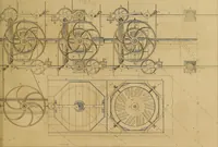 An illustration from The practical draughtsman's book of industrial design, and machinist's and engineer's drawing companion: forming a complete course of mechanical, engineering, and architectural drawing. (1857)