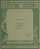 An illustration from Keramic studio (1899)