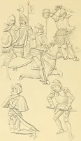 An illustration from An inquiry concerning the invention of printing : in which the systems of Meerman, Heinecken, Santander, and Koning are reviewed : including also notices of the early use of wood-engraving in Europe, the block-books, etc. (1863)