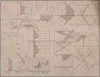 An illustration from A manual of elementary geometrical drawing, involving three dimensions. Designed for use in high schools, academies, engineering schools, etc. : and for the self-instruction of inventors,artizans, etc. ... In five divisions .. (1867)